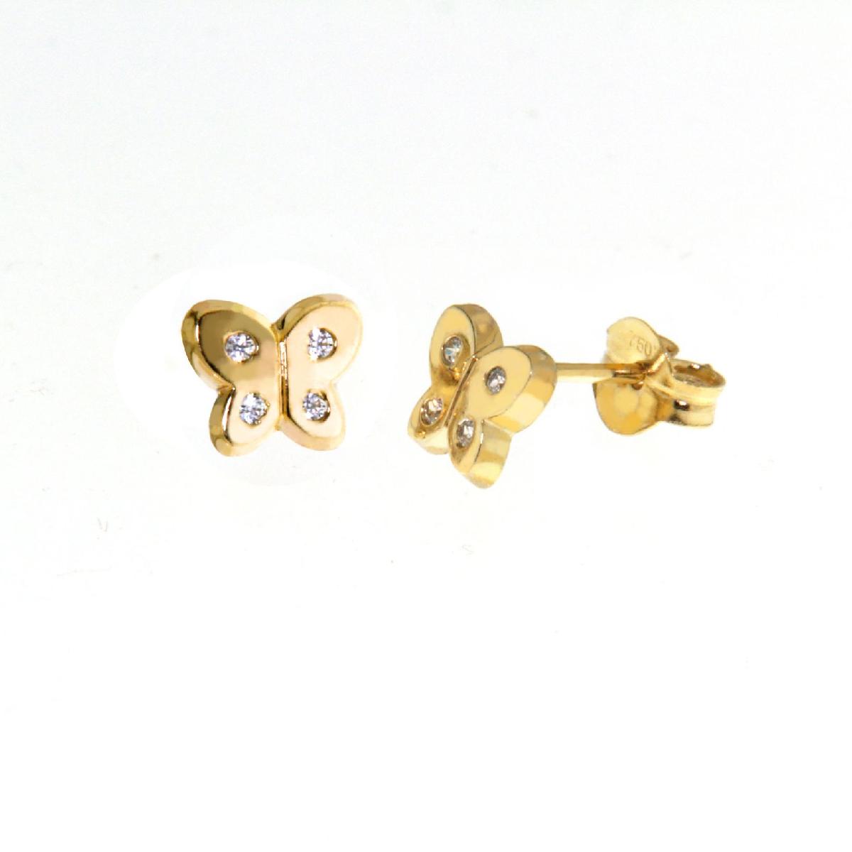 Boucles d'oreilles AU375 – Zirconium