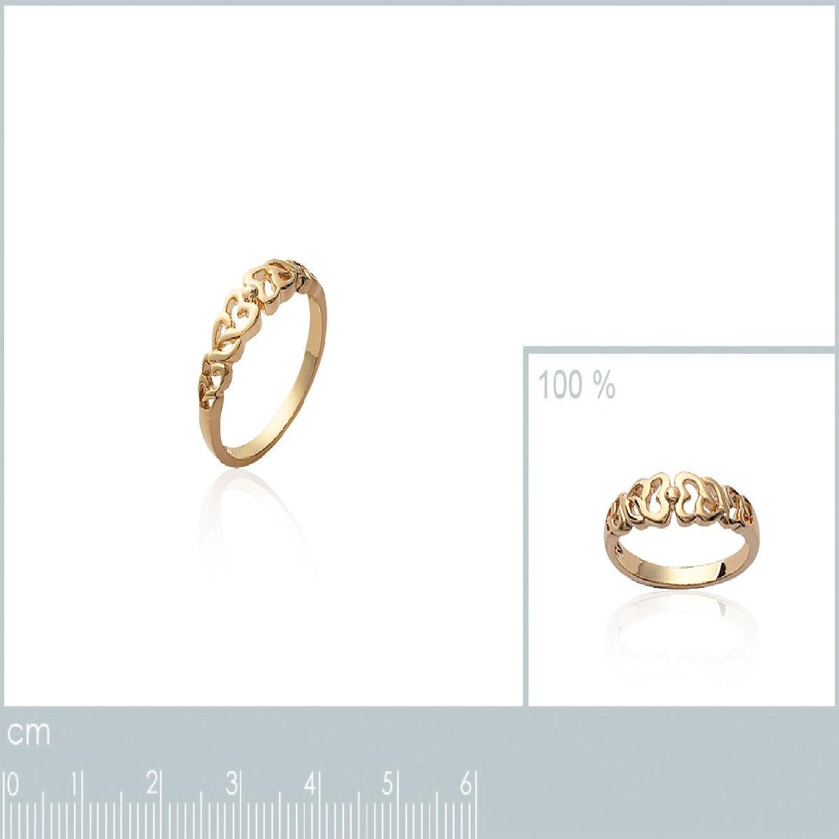Bague Empreinte Géométrie Helix Fine Signature Collection Originale – Or 18 Carats