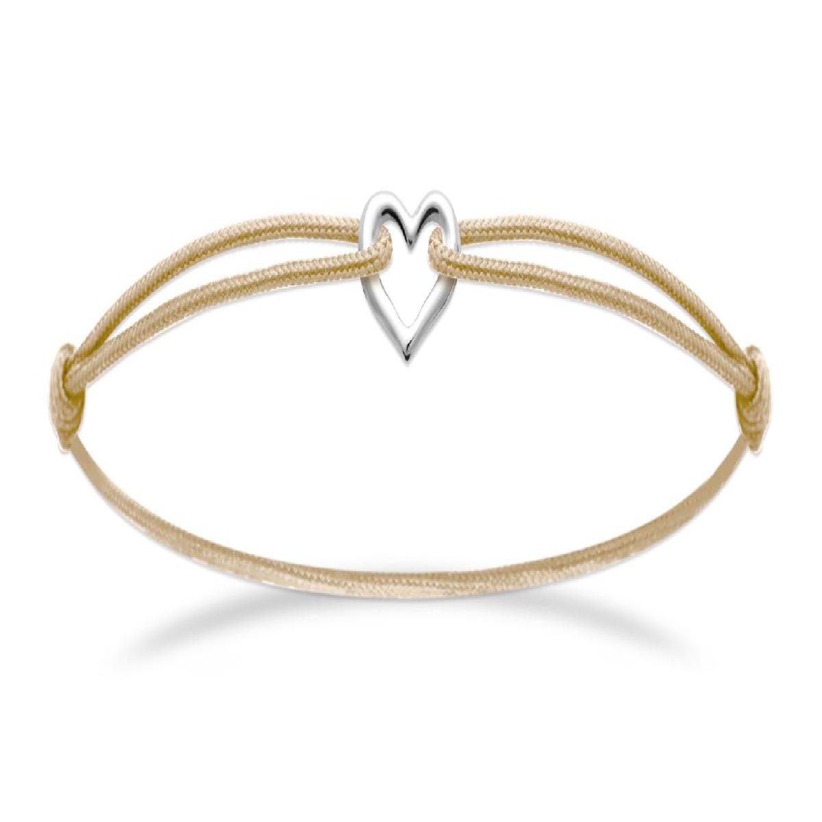 Bracelet Souple Divers Motifs Ancre Cordage Dentelle Multiforme Brodé Perlé Satiné – Argent 925