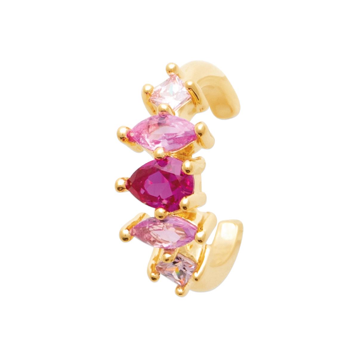 Boucles d'oreilles Divers – Or Jaune 18 Carats Massif Finition Satinée Style Contemporain