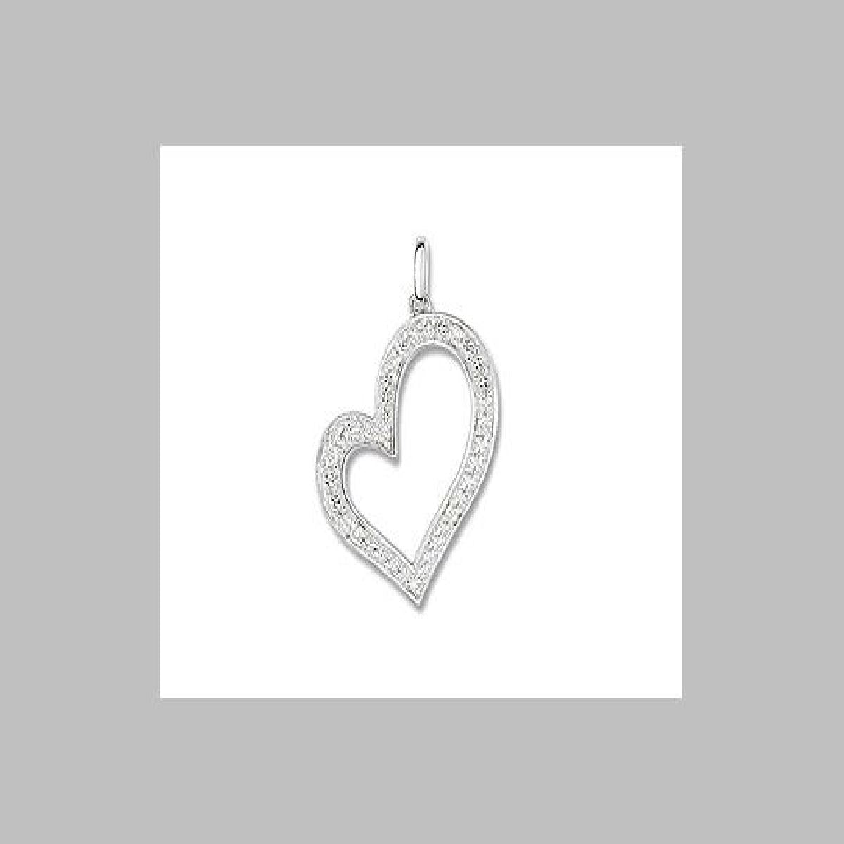Pendentifs Aloïze AU375 – Or jaune 9 carats et Diamant taille brillant solitaire