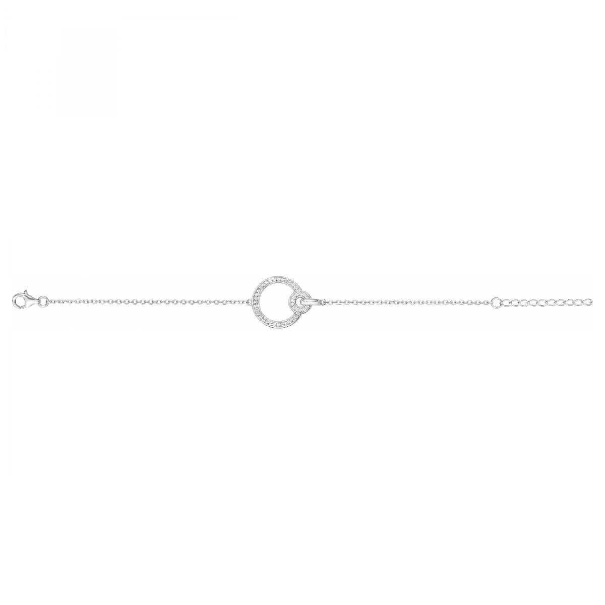 Bracelet Simple P. Blanches ALOÏZE Collection Classique Joaillerie – Argent 925 Zirconium