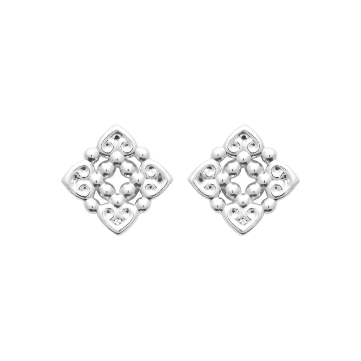 Boutons de Manchette ALOÏZE AG925 – Argent 925, Finition Satinée et Martelage Léger