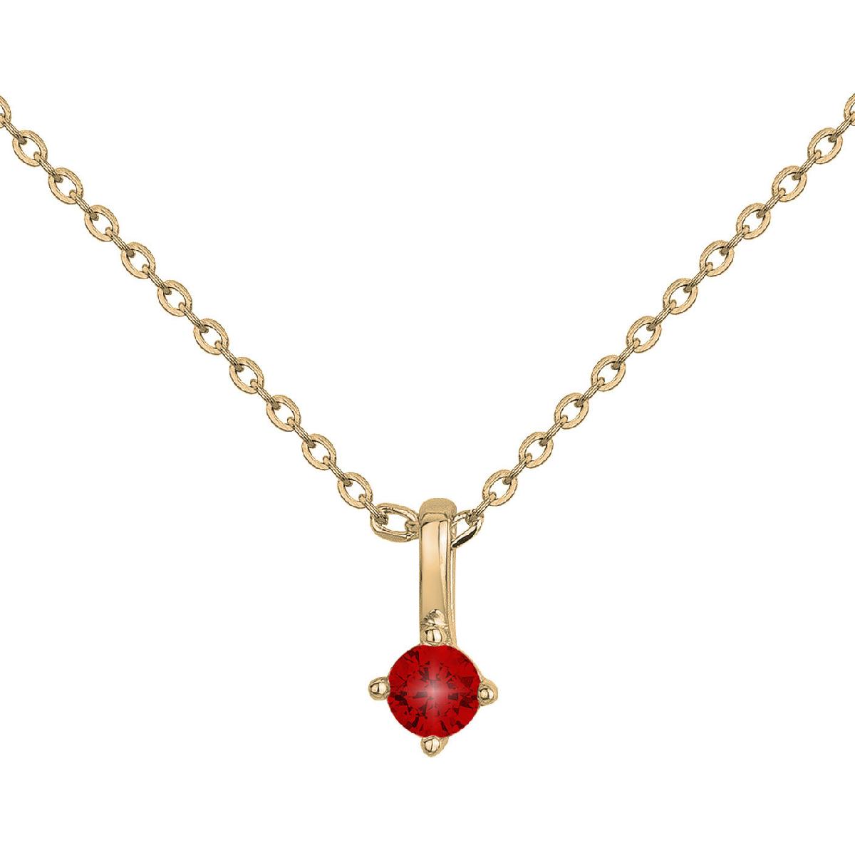 Collier Simple P. Couleur Multicolore Géométrie Sobre et Design Linéaire – Zirconium