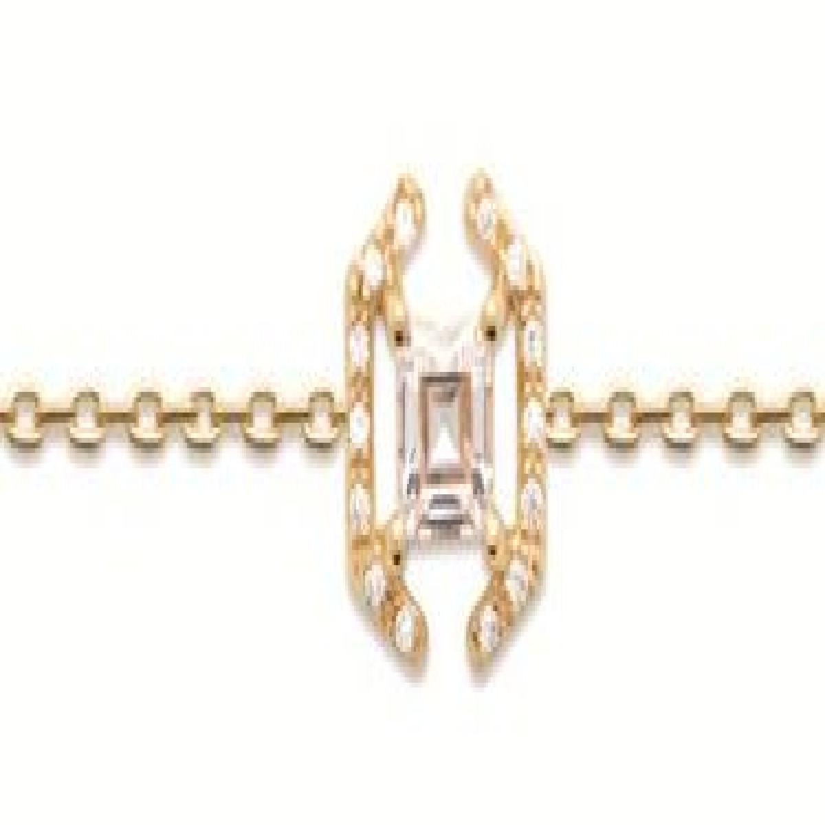 Bracelet Simple P. Blanches – Zirconium