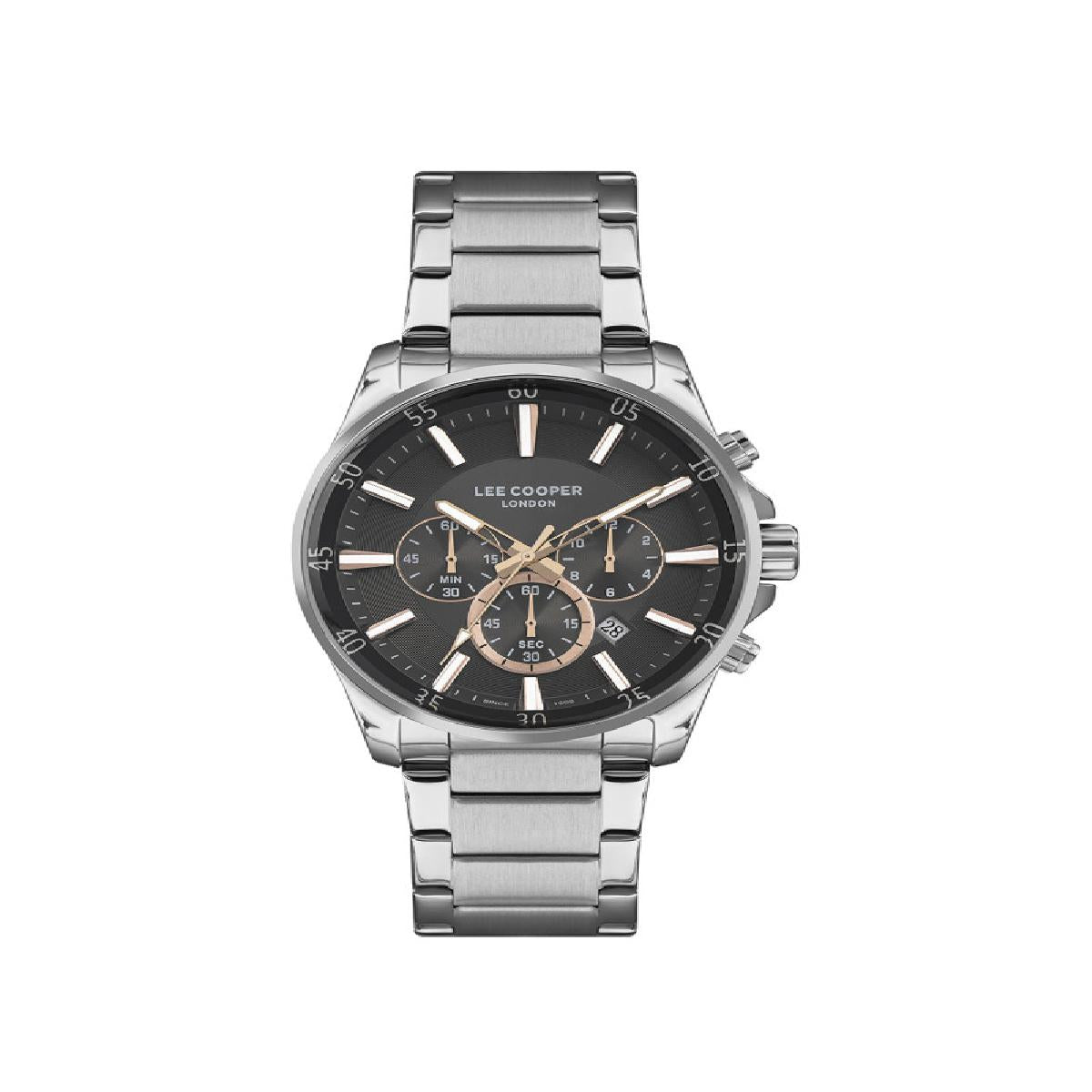 Tour De Bras Gravé Motif Torsadé Et Maillons Finement Articulés, Version Panoramique – Métal Blanc