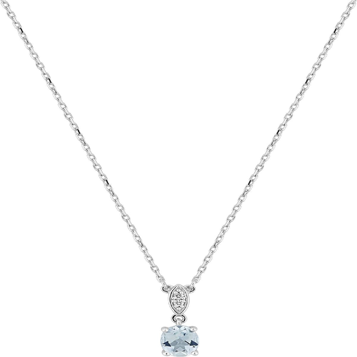 Collier Simple P Couleur ALOÏZE AU375 – Diamant Or Jaune 9 Carats Collection Joaillerie