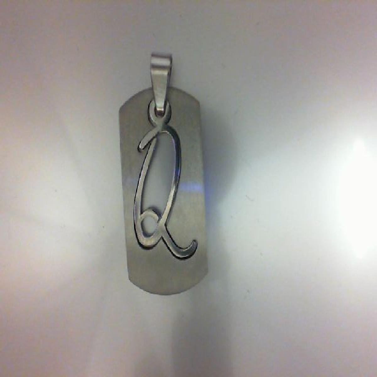 Pendentifs ALOÏZE Acier Inoxydable Modèle Croix Minimaliste Gravable Pour Femme Poids Léger