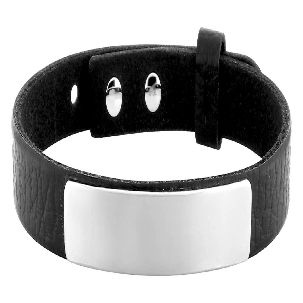 Bracelet Simple Divers Modèle Polyvalent Longueur Ajustable Pour Femme Ou Homme – Acier Inoxydable