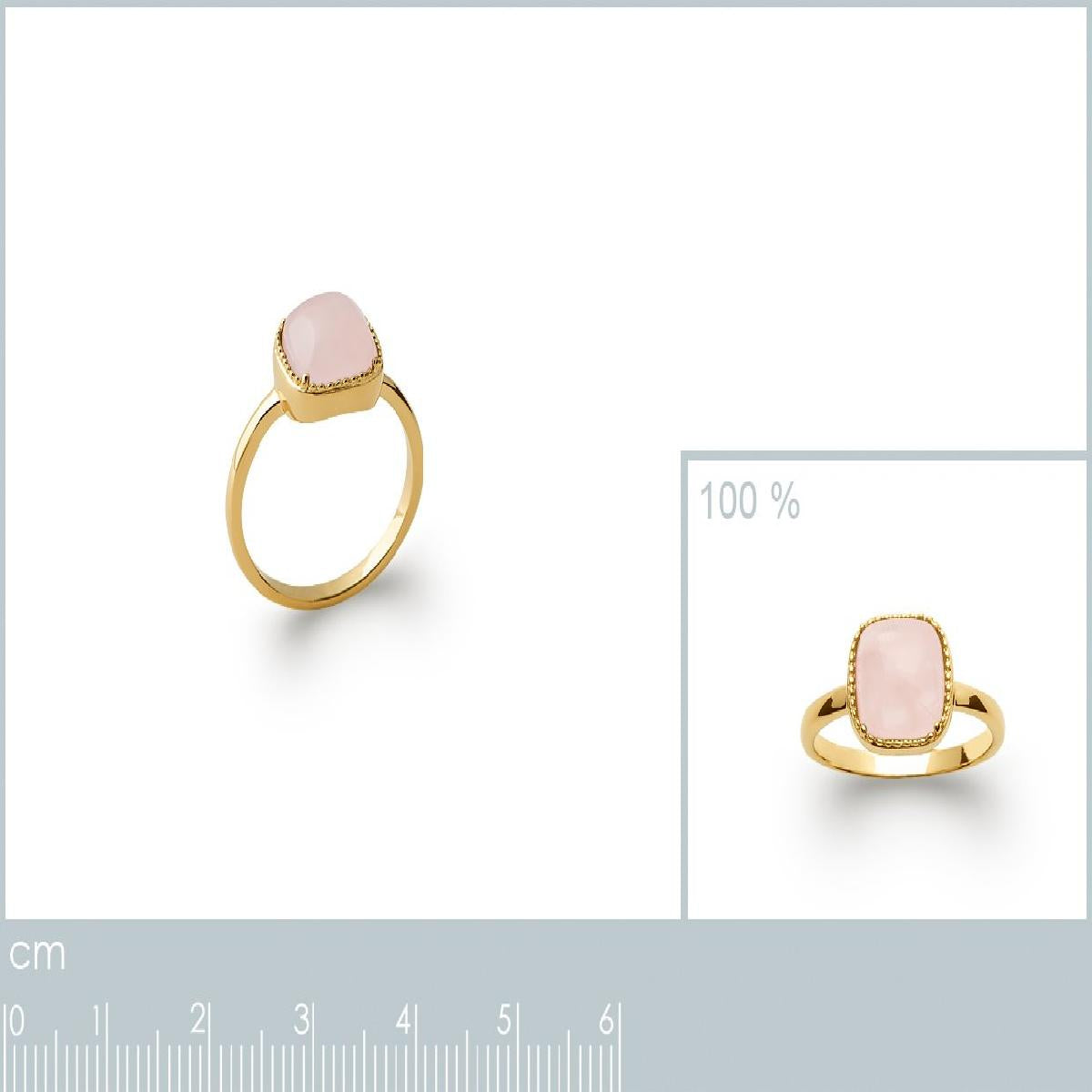 Bagues Modèle Trident Gravé Croix Et Nacre Fine Satiné Élancé – Or Jaune 18 Carats