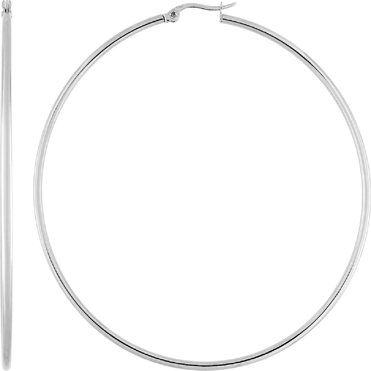 Créole DORM-PEND-PAMP Modèle Longueur 20 Mm Dormante Pendante Pampilles – Acier