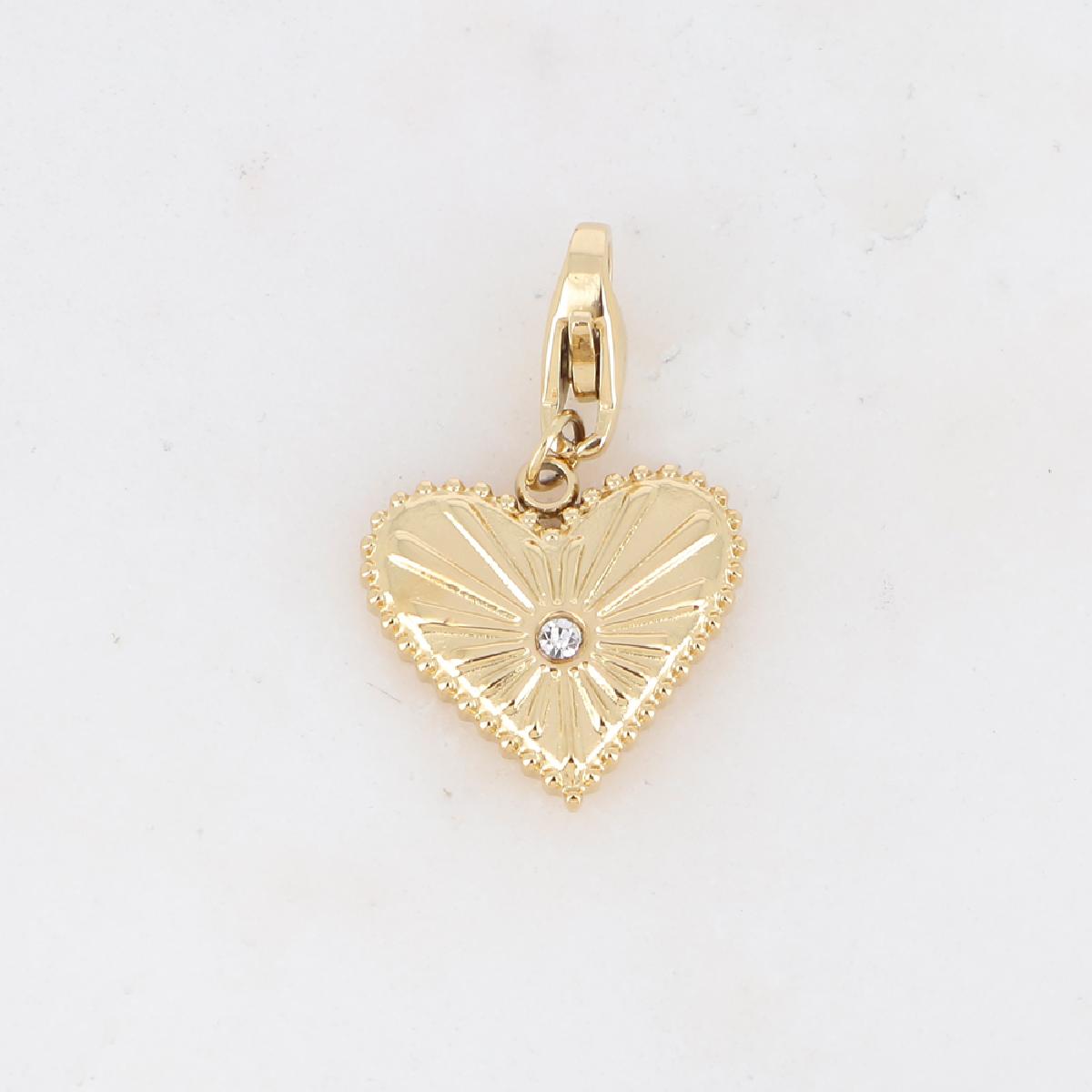Divers À Accrocher ALOÏZE Motif Croix Cœur Étoile Fleur Pampilles Perles – Acier