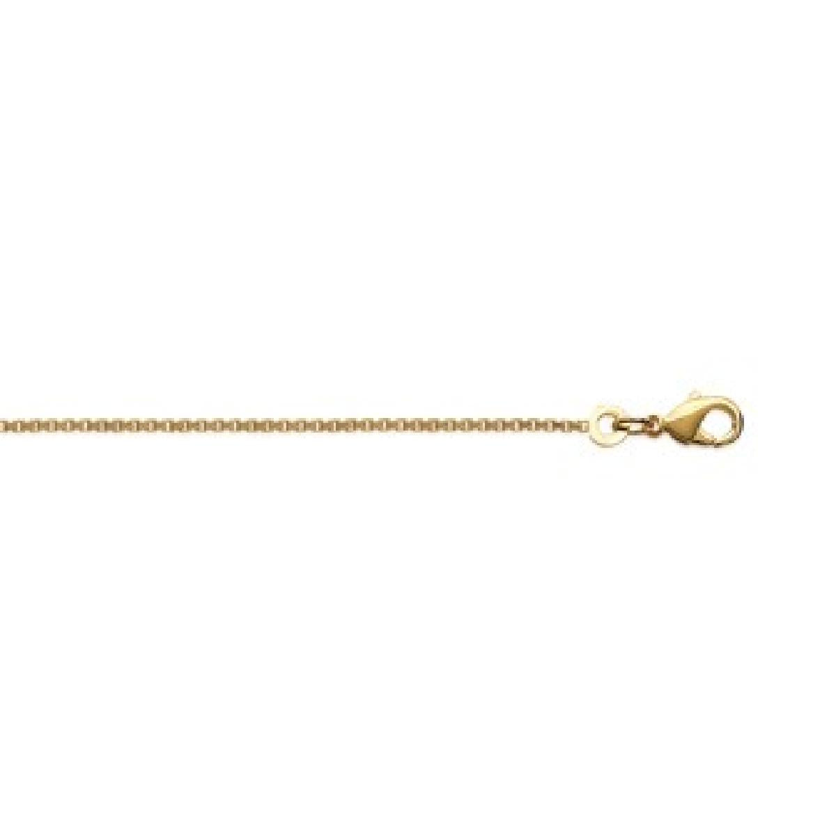 Collier Pendentif Filigrane Minimaliste ALOÏZE Collection Longueur Ajustable – Or Jaune 18 Carats