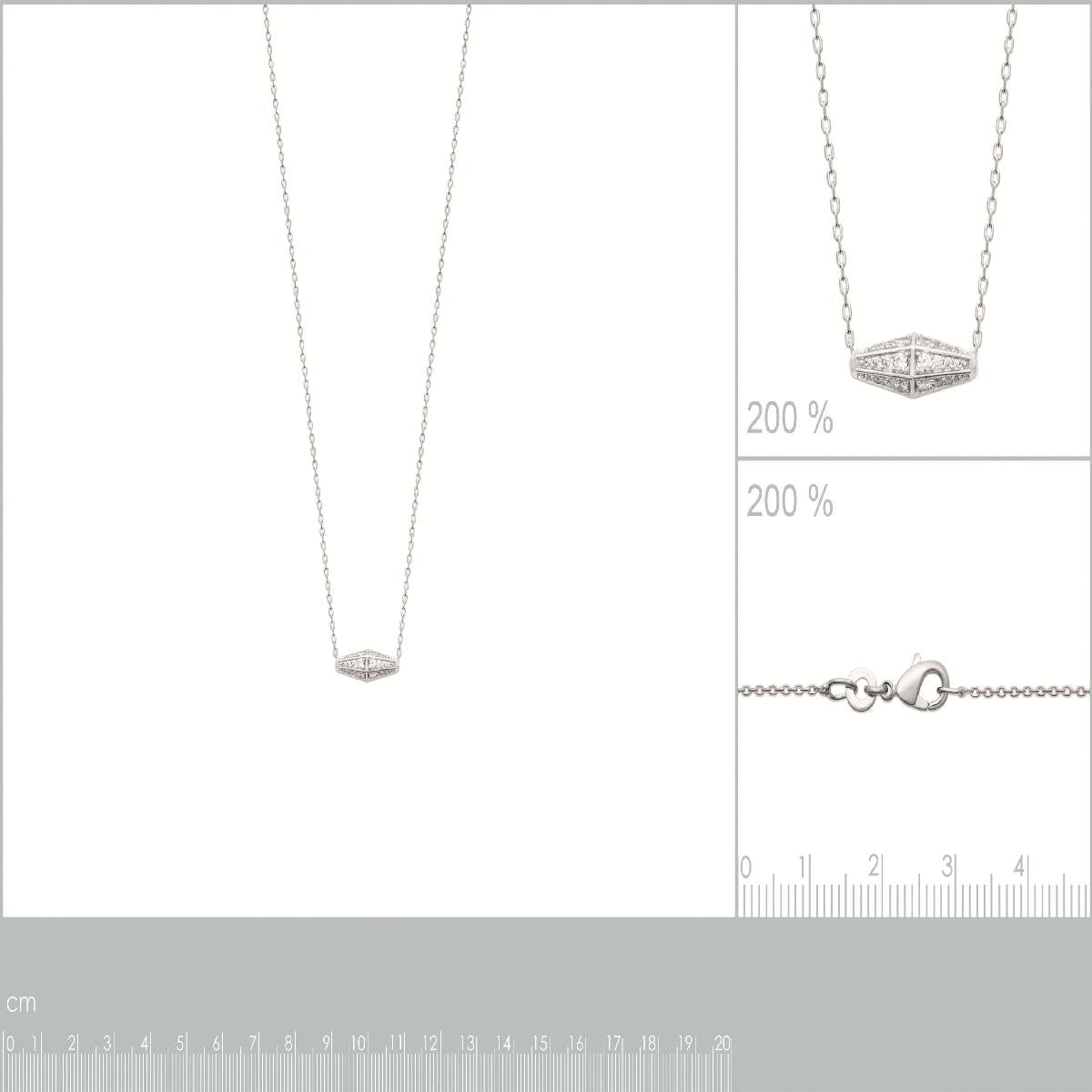 Colliers Simples SOUPLES et P. BLANCHES Edition ALOÏZE Collection – Argent 925 – Zirconium