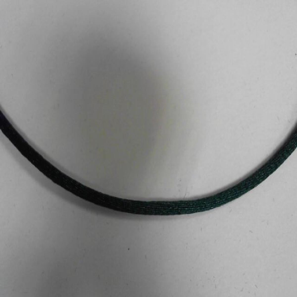 Collier AG925 Filigrane Chaîne Serpentine Fine Longueur Standard Infinie – Argent 925