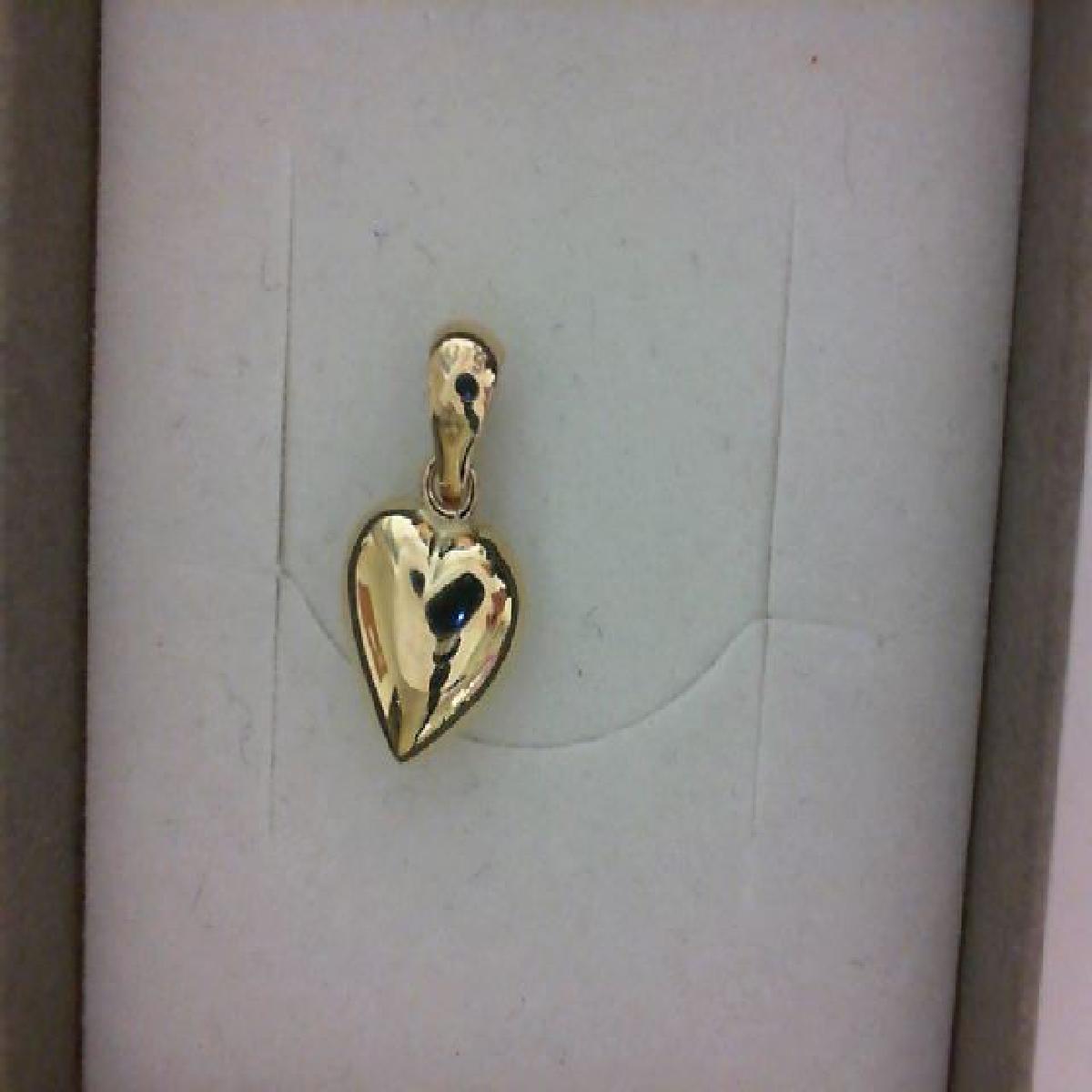 Pendentifs Tout Or En Métal Précieux AU375 – Or Jaune 9 Carats, Pièce De Joaillerie