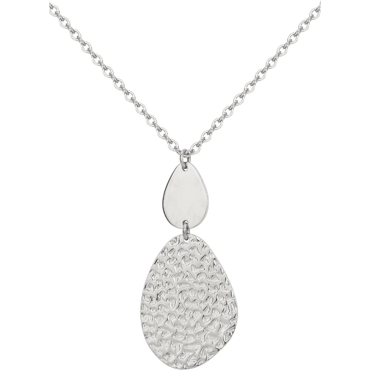 Collier Simple Maille Forçat 60 Cm – Acier Inoxydable Brossé Édition Classique Longueur Réglable