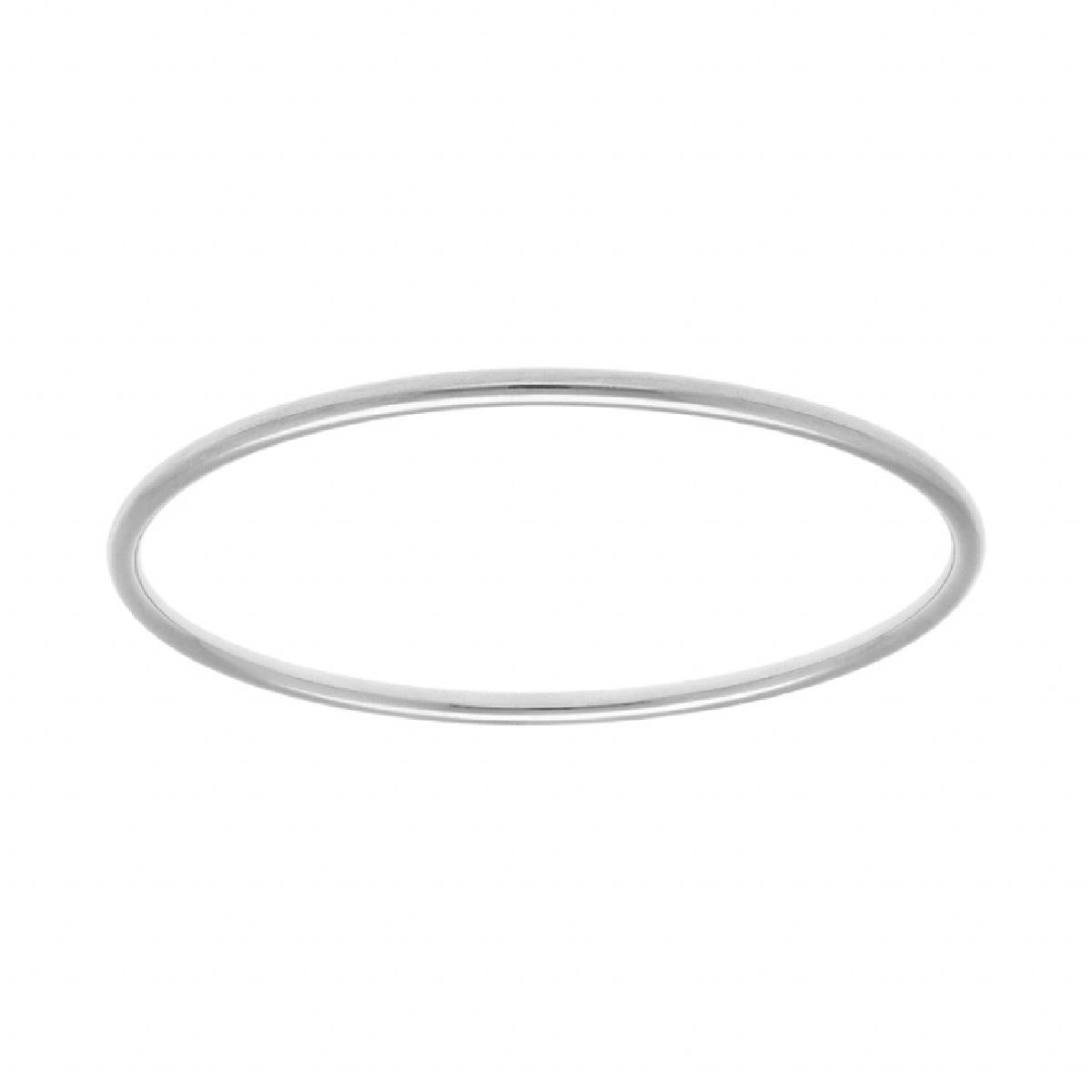 Jonc fermé en acier fil rond de 3 mm, diamètre de 63 cm