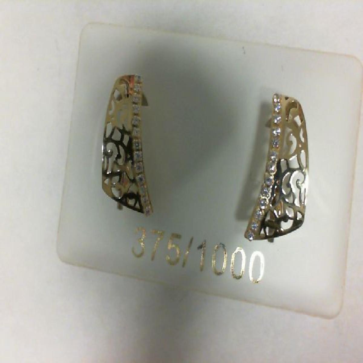 Boucles d'oreilles AU375 – Zirconium