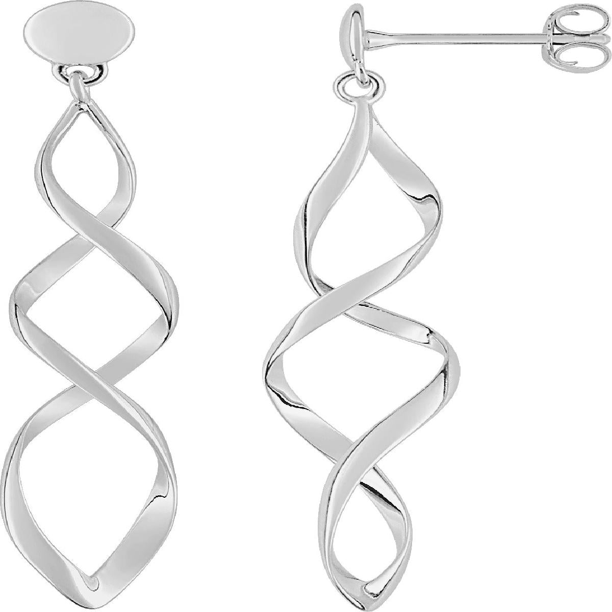Boucles d'Oreilles AG925 Argent 925