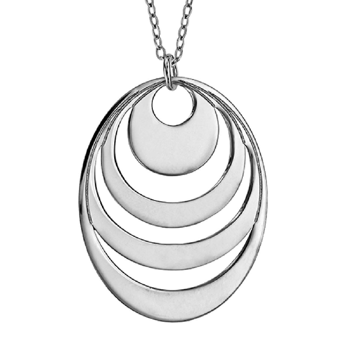 Collier Simple En Chaîne Délicate À Maillons Fins Et Réguliers AG925 – Argent 925