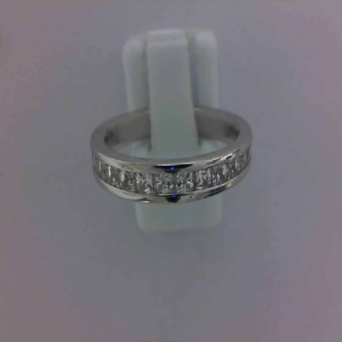 Alliances Tour Complet Diamant Sertie En Taille Moderne Brillant – Or Jaune 18 Carats