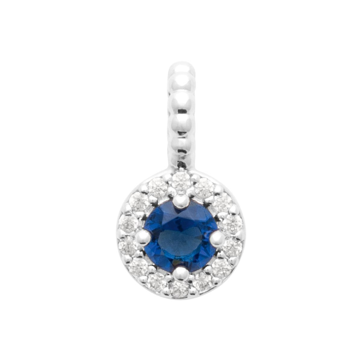 Pendentifs P.Couleur Solitaire Aloïze – Argent 925 – Zirconium Collection Série.