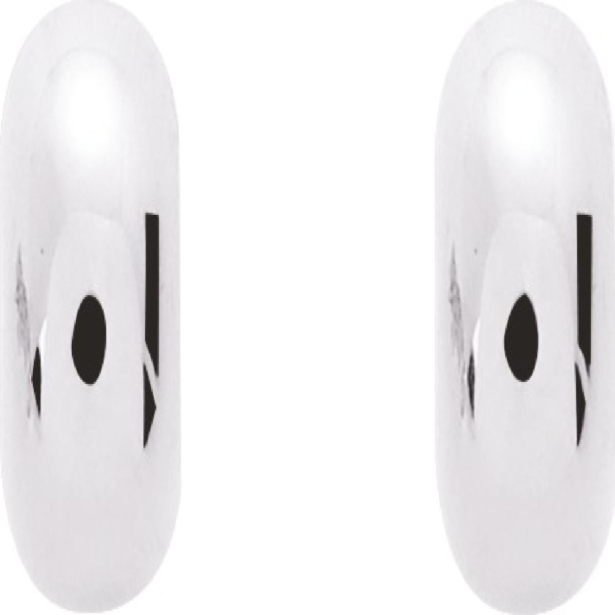 Boucles D'Oreilles Dormeuses Fines Et Longues À Motif AU750 – Or Jaune 18 Carats