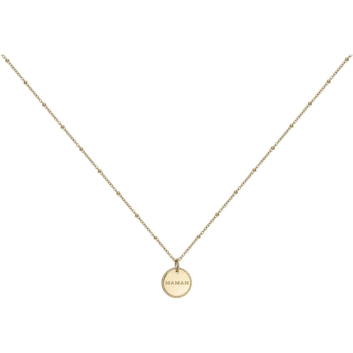 Collier Souple Modèle Standard En Acier Inoxydable - ALOÏZE Longueur Réglable 45 cm