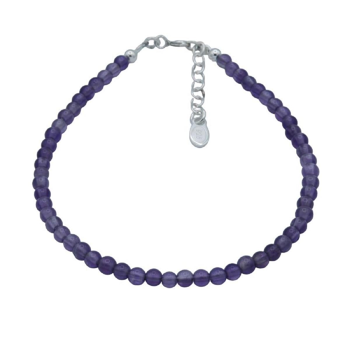 Bracelets AG925 Améthyste Modèle Collection Édition Référence Version – Argent 925