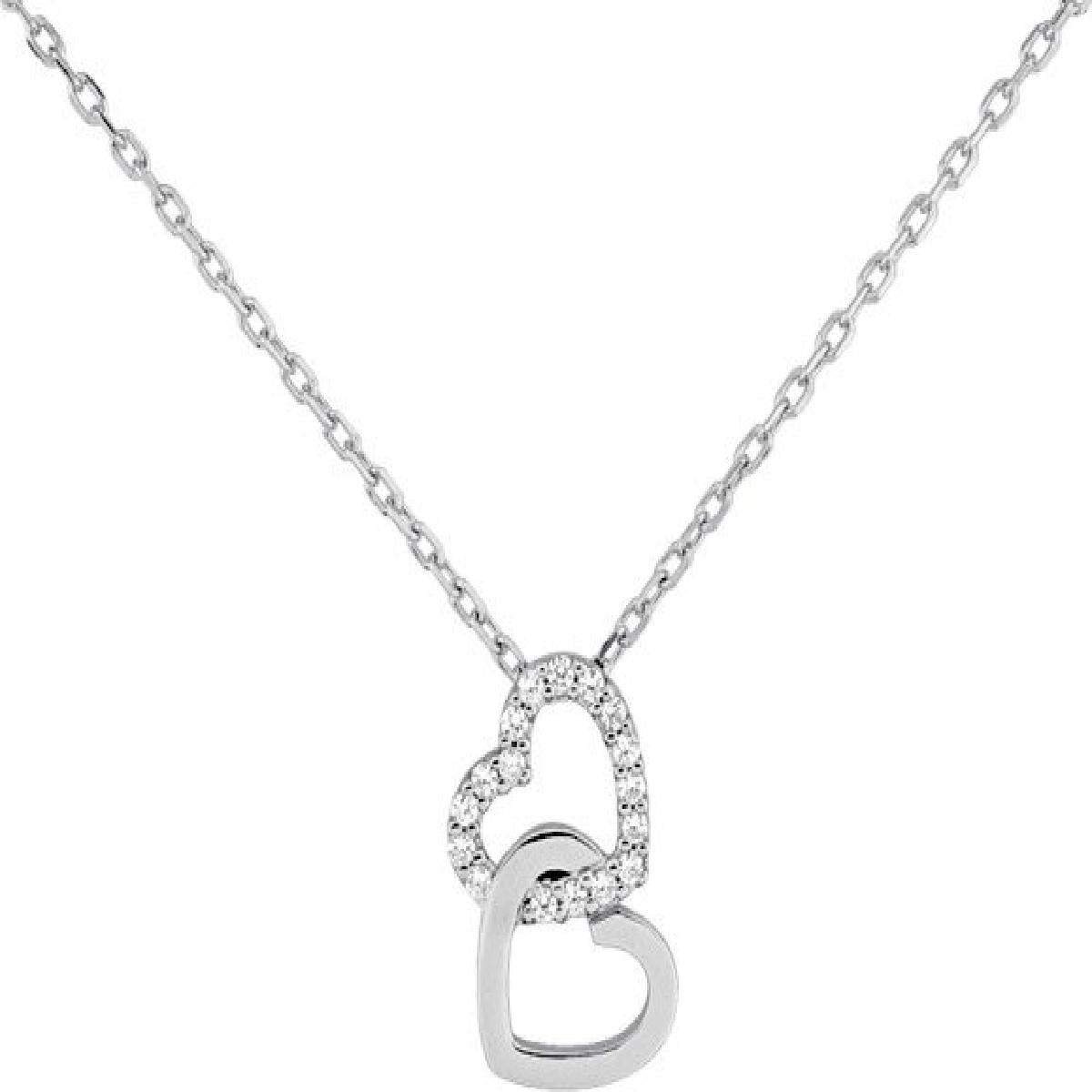 Colliers – AG925 Argent 925 – Chaîne forçat à longueur réglable, modèle AG925, collection ALOÏZE