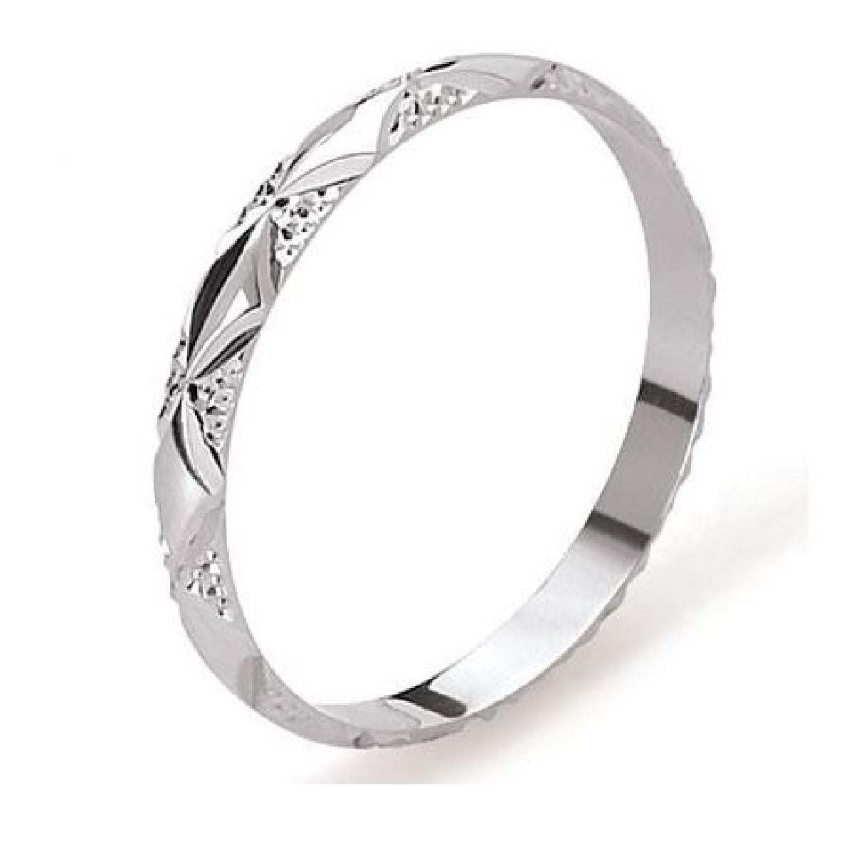 Alliances lisées pour couple AU750 Classique Pure Version 2 – Or Jaune 18 Carats