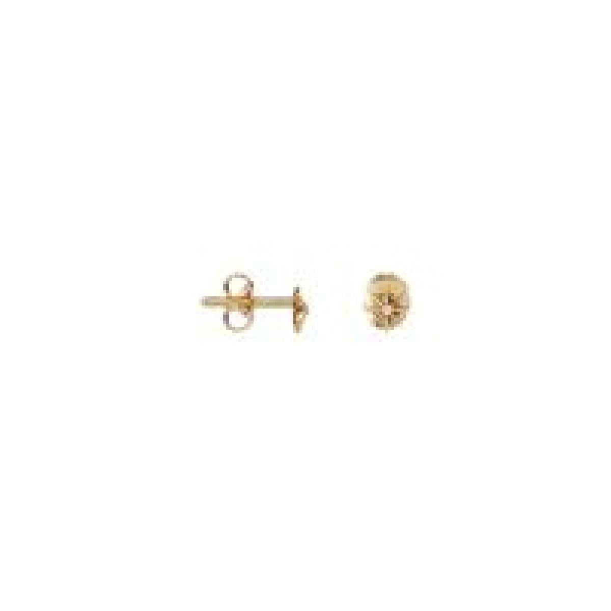 Boutons d'Oreilles Pierres Blanches ALOÏZE Modèle Artisanat Collection Intemporelle – Zirconium