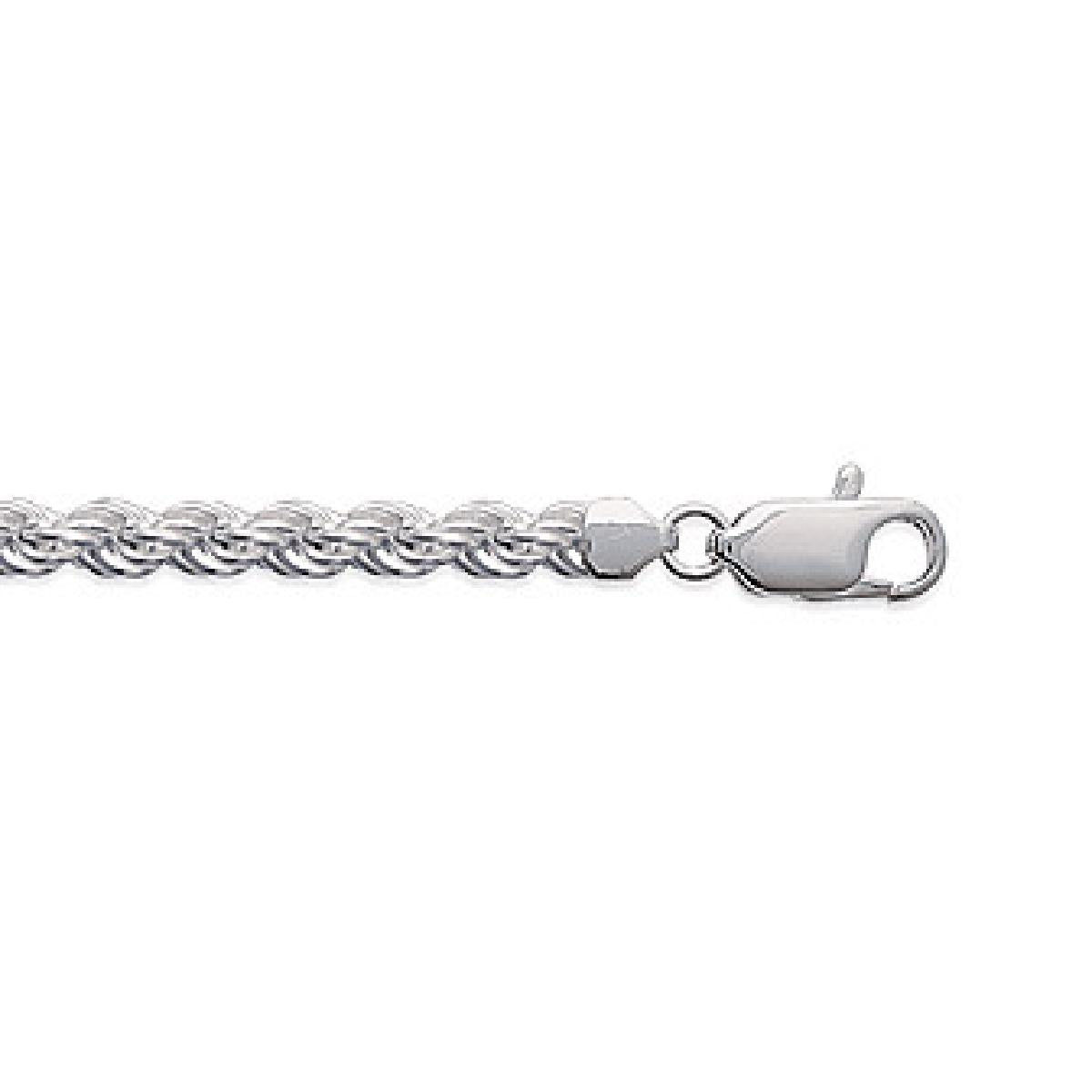 Bracelet AG925 maille serpentine torsadée fine longueur ajustable maillons réguliers – Argent sterling