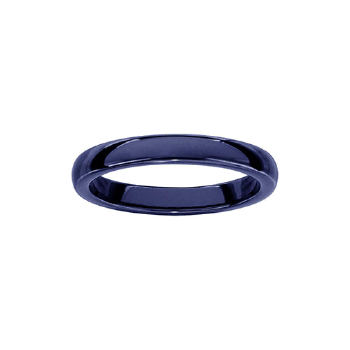 Bague Modèle Aloïze Ligne – Céramique Noire, Conception Française, Savoir-Faire Joaillier