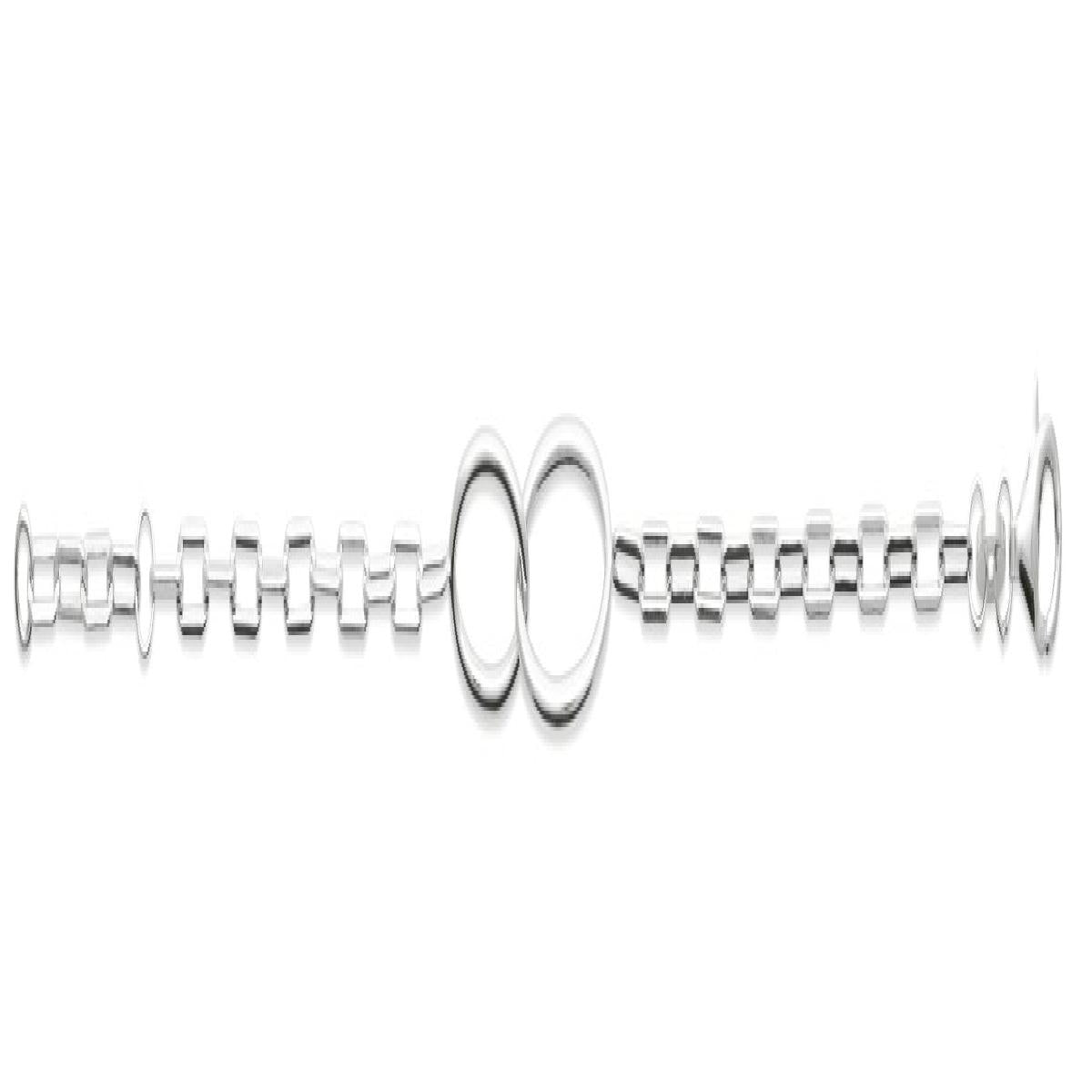 Bracelets Simples Tressés Pour Poignet Féminin, Délicats Et Polyvalents – AG925 Argent 925