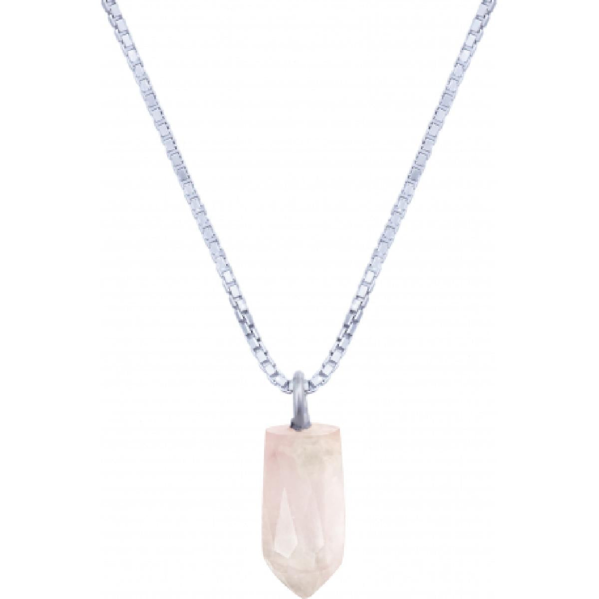 Collier Souple Opale Cabochon en Forme de Goutte Taillé en Facettes – Argent 925
