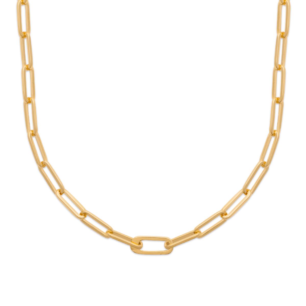 Bracelet Souple Maille Figaro Torsadée Longue Version Classique – Or Jaune 18 Carats