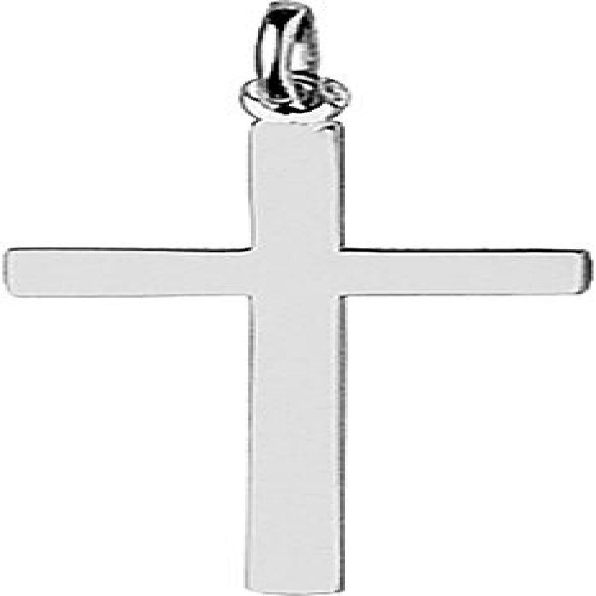 Médaille Religieuse Et Croix À Motifs Classiques Et Symboles De Foi – AU750 Or Jaune 18 Carats