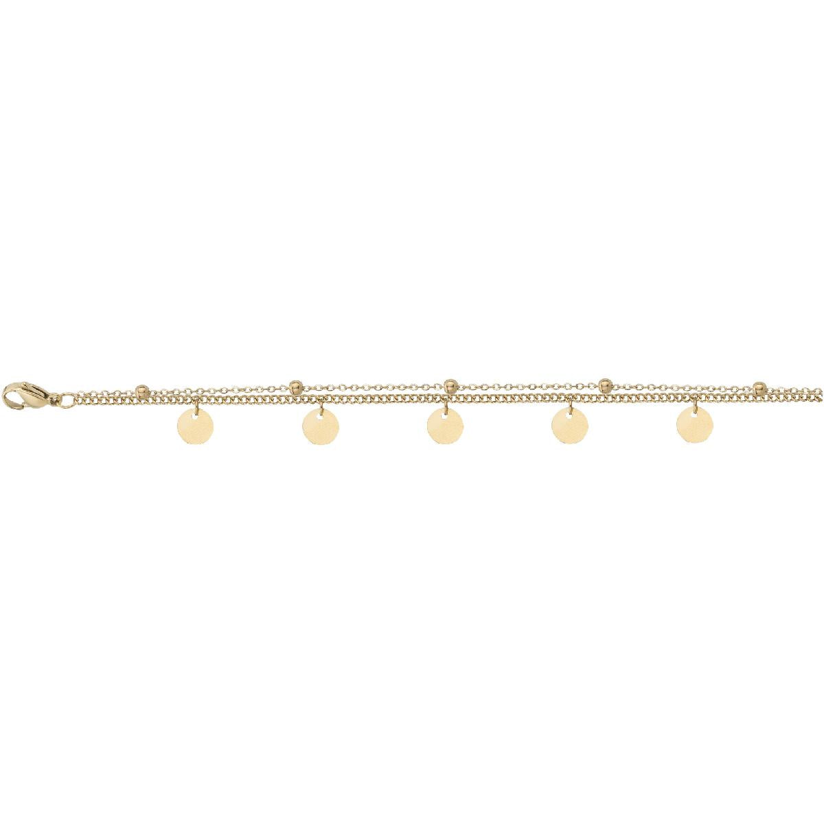 Bracelet Souple Modèle Discret – Acier Inoxydable Fini Satiné Édition Collection ALOÏZE