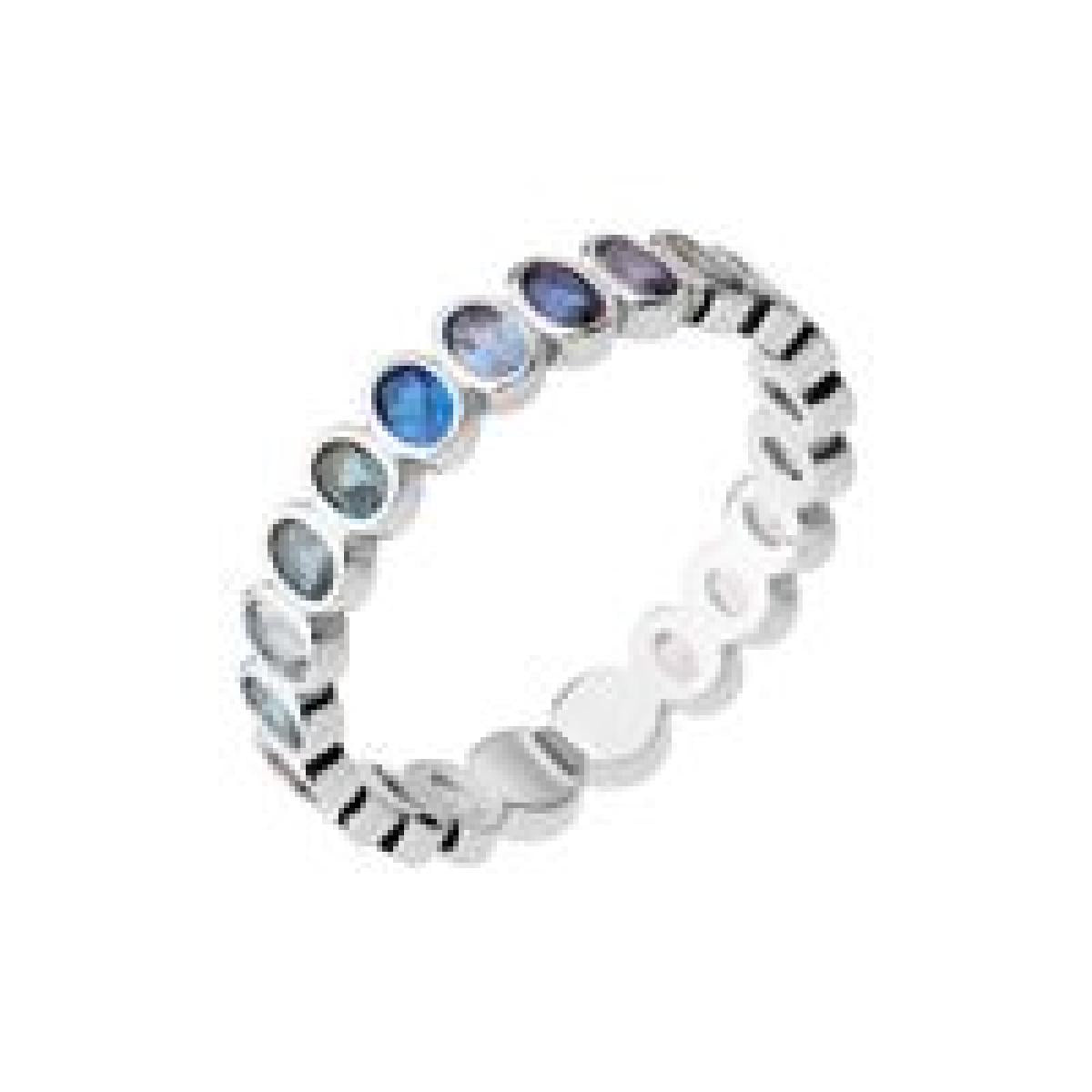 Bracelet Gourmette Compositions Multicolores – Argent 925 et Zirconium Bicolores