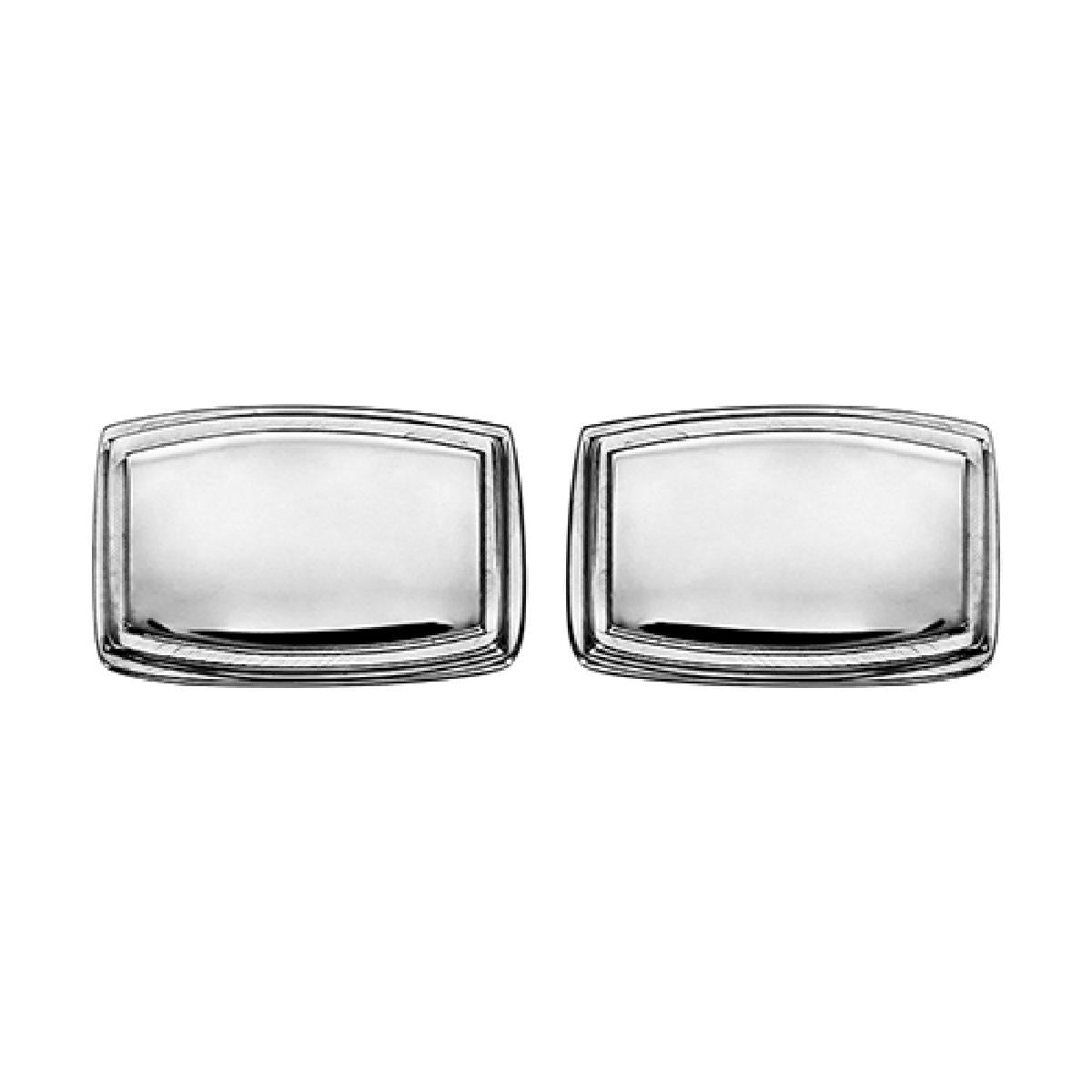 Boutons Manchettes Pour Chemise ALOÏZE Modèle +DIV Acier Inoxydable Finition Satinée