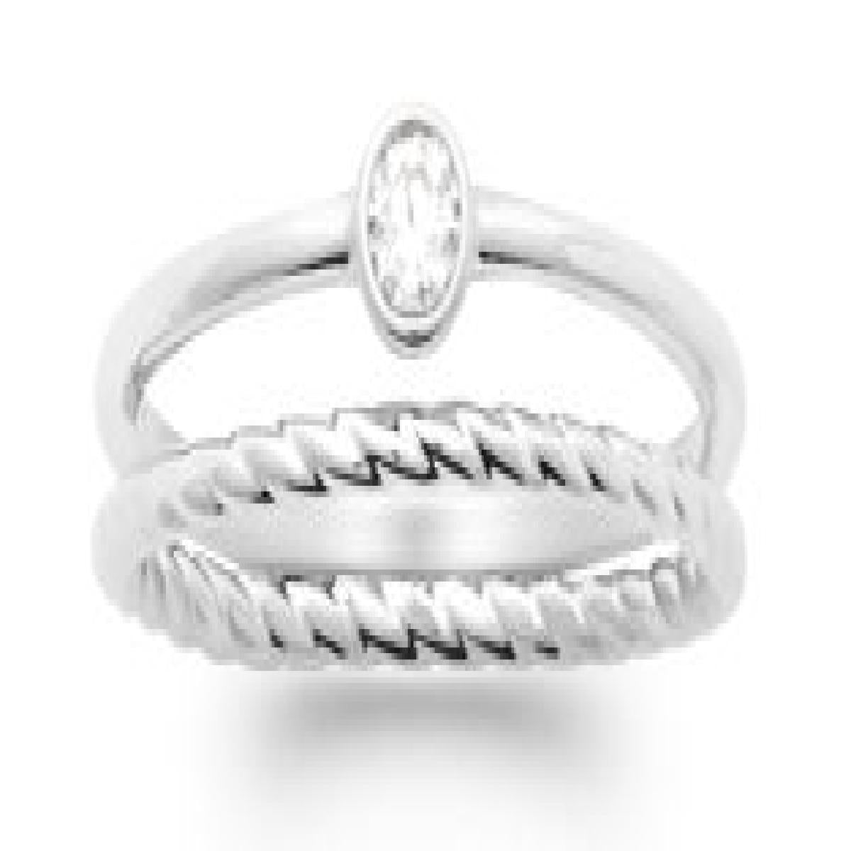 Solitaire À Griffes AG925 – Zirconium, Bijou Argenté Style Intemporel Pour Femme Moderne
