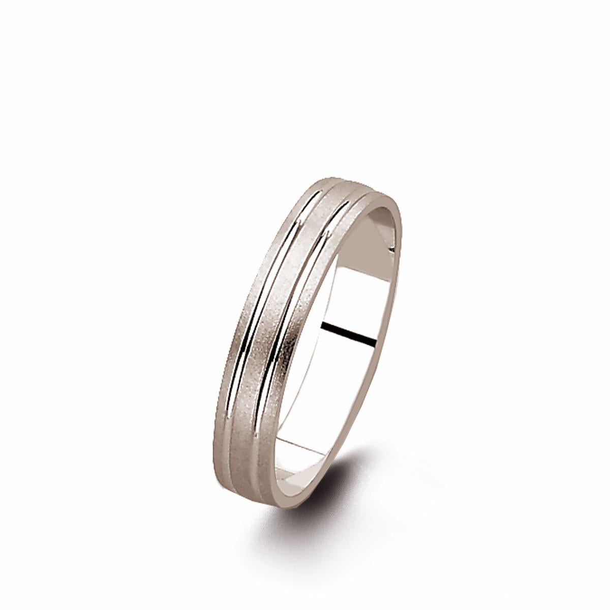 Alliances À Motifs ALOÏZE Gravés Exclusifs Fine Ligne Distincte – Or Jaune 18 Carats