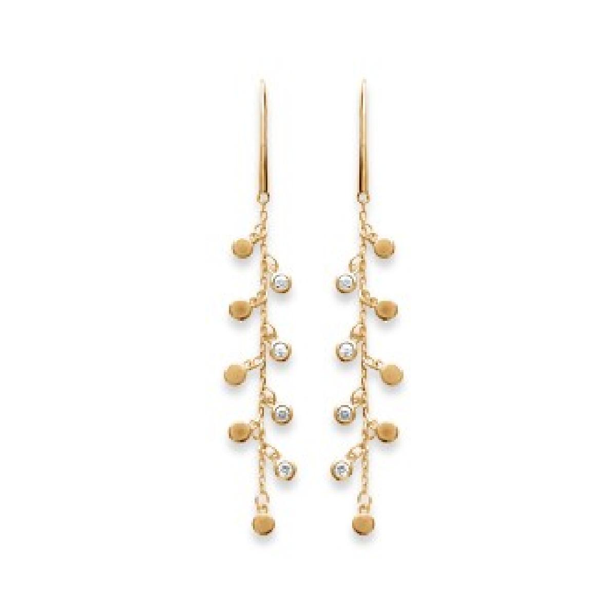Boucles D'Oreilles À Clip Modèle ALOÏZE Référence AZR-01 Édition Limitée Zirconium