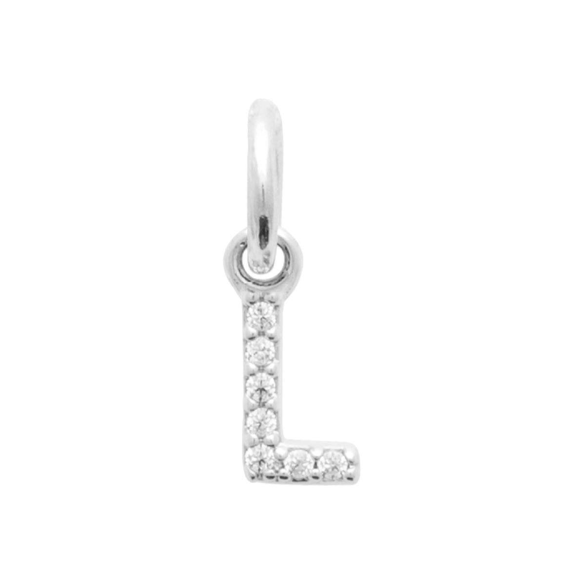 Pendentifs P.Blanches Compos. – Argent 925 et Zirconium