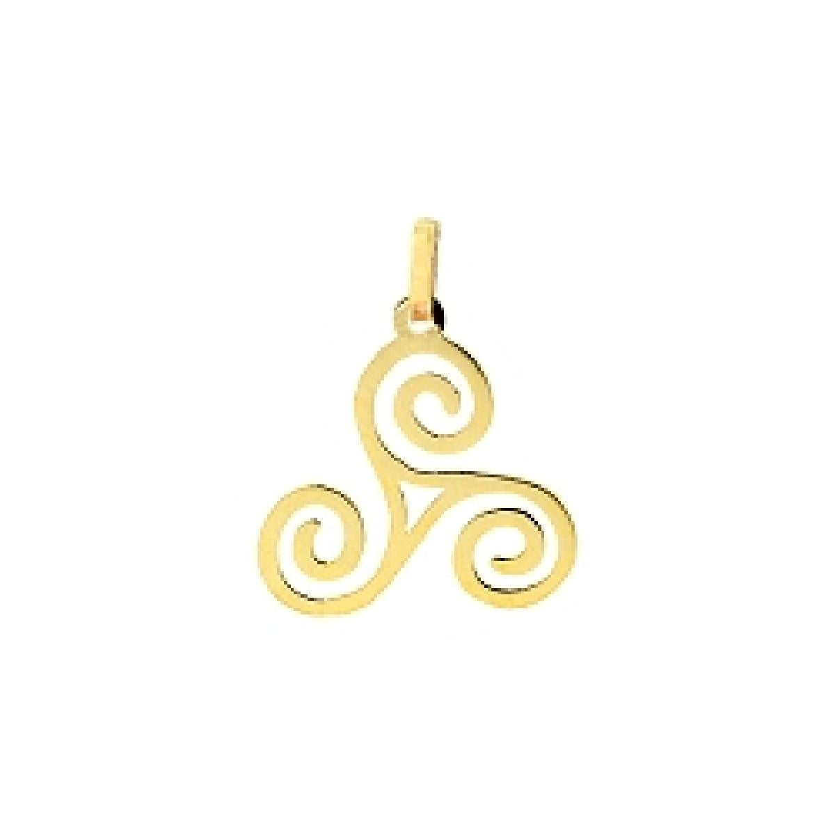 Pendentifs Du Modèle AU375, Design Intemporel De La Collection Aloïze – Or Jaune 9 Carats