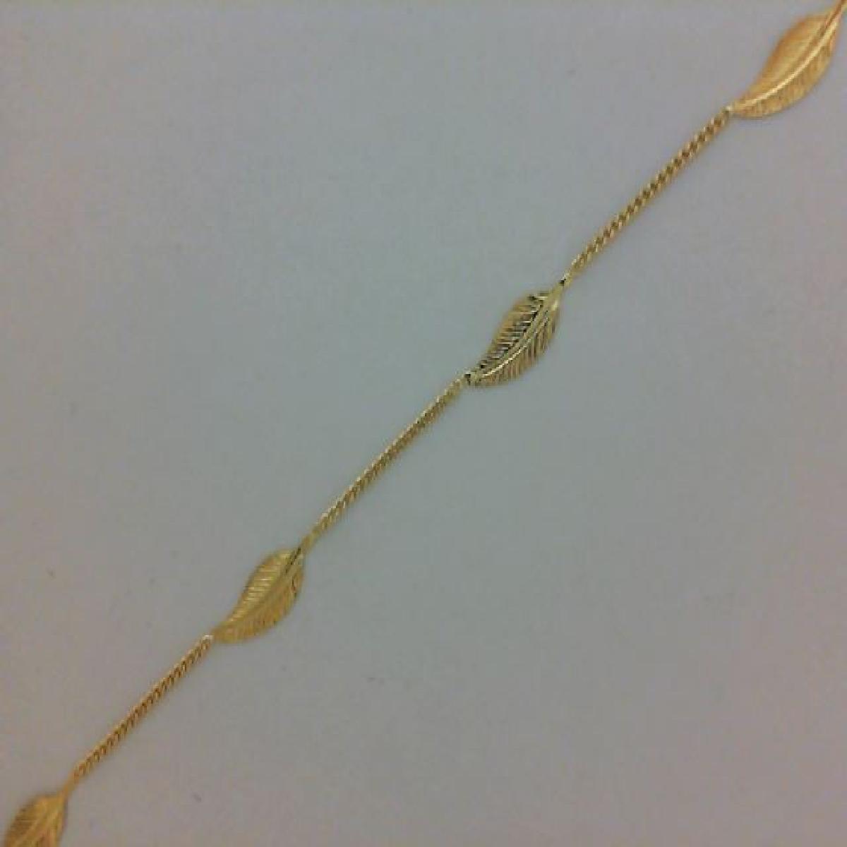 Bracelet Jonc AU375 Collection Version Classique Poli Gravé Satinée Or Jaune 9 Carats