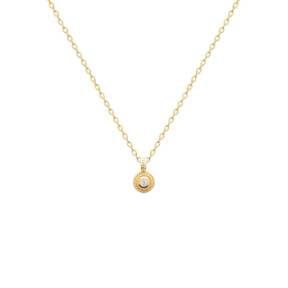 Collier Simple Perles Blanches Longueur Réglable Et Fermoir Mousqueton – Zirconium