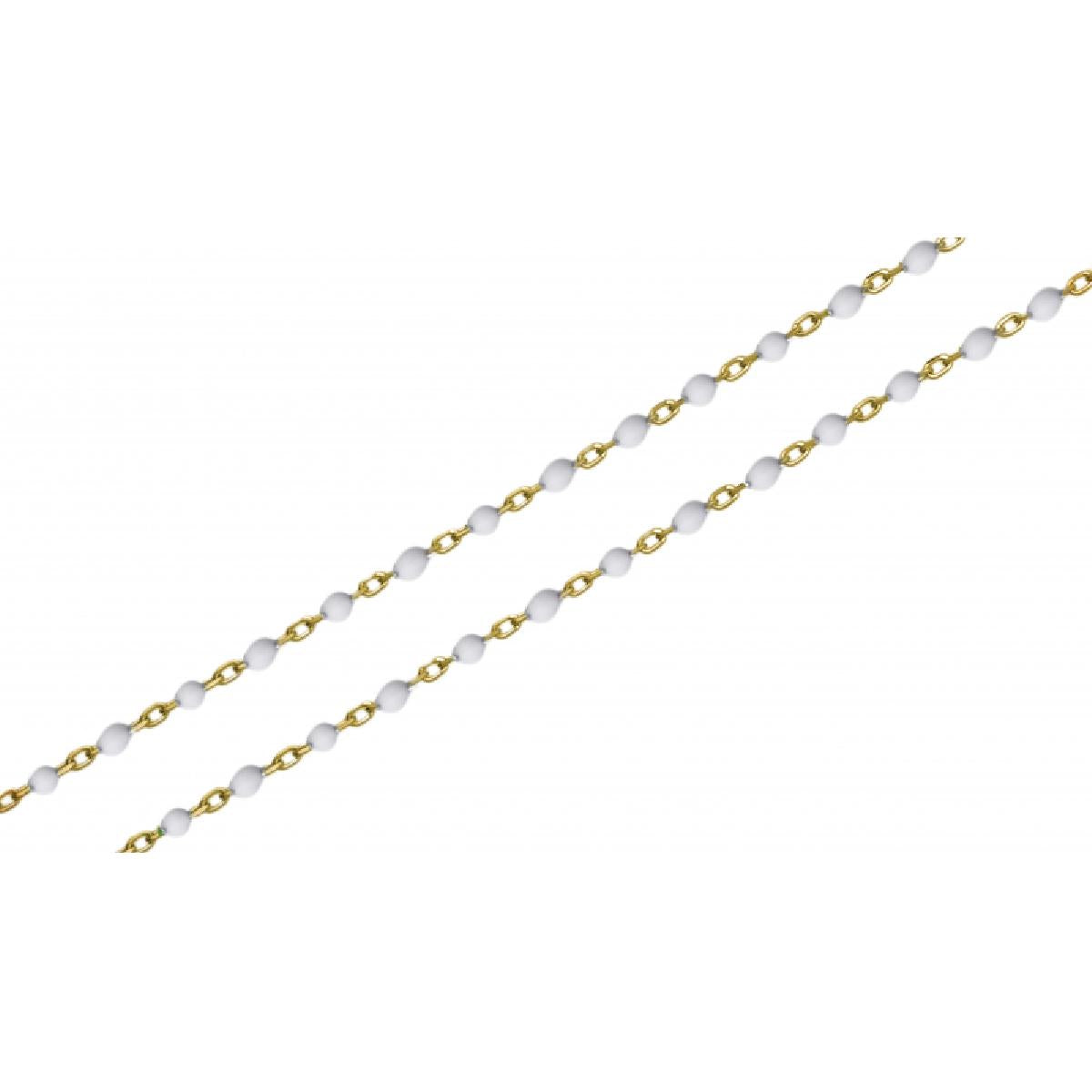 Chaîne de cheville Modèle Longueur Standard Maille Serpentine – Acier inoxydable antiallergique
